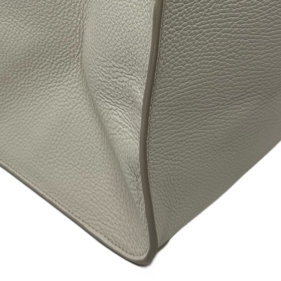 NWT CUYUNA Oversized Double Loop Bag | Ecru Leather - Picture 6 of 14